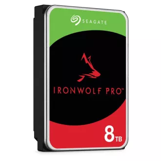 HDD SEAGATE 8TB IRONWOLF PRO (NAS), 3.5", SATAIII, 7200 RPM, cache 256MB HDD SEAGATE 8TB IRONWOLF PRO (NAS), 3.5", SATAIII, 7200 RPM, cache 256MB