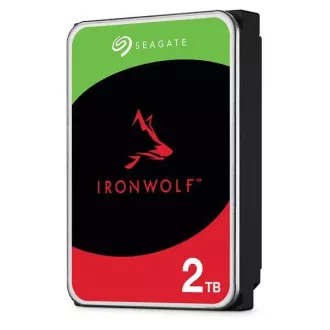HDD SEAGATE 2TB IRONWOLF (NAS), 3.5", SATAIII, 5400 RPM, cache 256MB