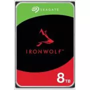 HDD SEAGATE 8TB IRONWOLF (NAS), 3.5", SATAIII, 5400 RPM, Cache 256MB, CMR