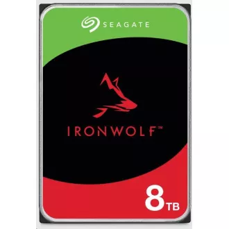 HDD SEAGATE 8TB IRONWOLF (NAS), 3.5", SATAIII, 5400 RPM, Cache 256MB, CMR