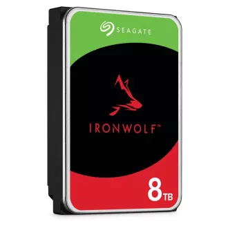 HDD SEAGATE 8TB IRONWOLF (NAS), 3.5", SATAIII, 5400 RPM, Cache 256MB, CMR