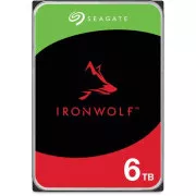 HDD SEAGATE 6TB IRONWOLF (NAS), 3.5", SATAIII, 5400 RPM, Cache 256MB, CMR