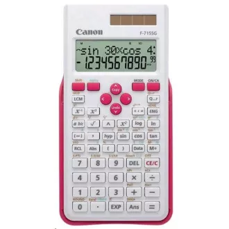 Calculator Canon F-715 SG WHITE & MAGENTA DBL
