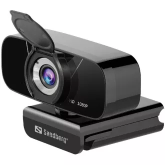 Webcam USB Sandberg Webcam Chat 1080p, negru