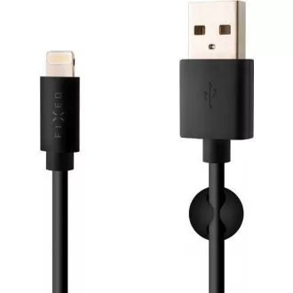 Cablu de date și încărcare fix, USB-A -> Lightning (MFI), 20 W, lungime 1 m, alb
