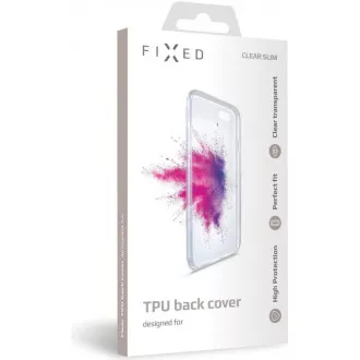 Capac spate din gel FIXED pentru Apple iPhone 7/8/SE (2020), transparent
