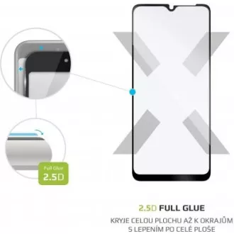 Sticlă de protecție FIXED Full-Cover pentru Samsung Galaxy A12, negru Sticlă de protecție FIXED Full-Cover pentru Samsung Galaxy A12, negru