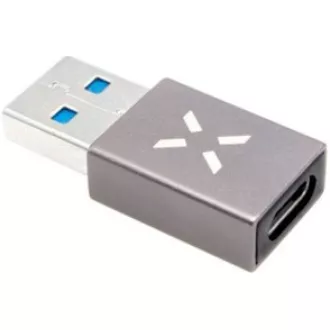 Adaptor FIXED USB-C la USB-A, gri Adaptor FIXED USB-C la USB-A, gri