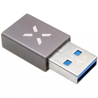 Adaptor FIXED USB-C la USB-A, gri Adaptor FIXED USB-C la USB-A, gri