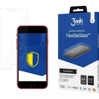 Sticlă hibridă 3mk FlexibleGlass pentru Apple iPhone SE (2020/2022)