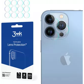 Protecție lentilă 3mk pentru Apple iPhone 13 Pro (4 bucăți)