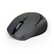 Mouse fără fir PORT SILENT, cheie USB-A/USB-C, 2,4 Ghz, 1600 DPI, negru