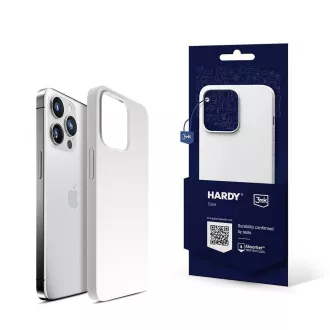 Husă de protecție 3mk HARDY din silicon MagCase pentru Apple iPhone 13 Pro, albă