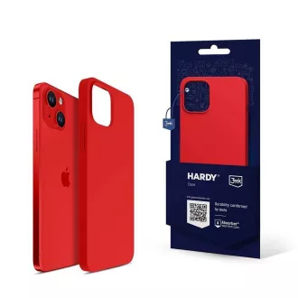 MagCase din silicon 3mk Hardy pentru Apple iPhone 14 Plus, roșu MagCase din silicon 3mk Hardy pentru Apple iPhone 14 Plus, roșu