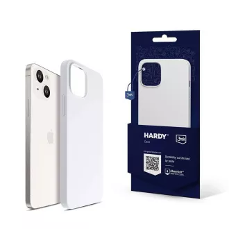 Husă de protecție 3mk HARDY din silicon MagCase pentru Apple iPhone 14 Plus, albă