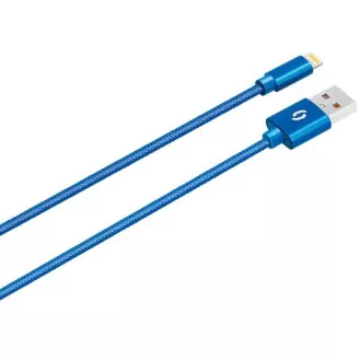 ALIGATOR cablu de date PREMIUM 2A, Lightning, albastru