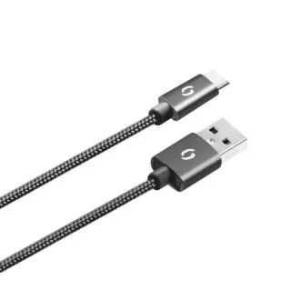 ALIGATOR cablu de date PREMIUM 2A, USB-C, negru
