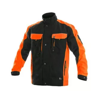 Bluză CXS SIRIUS BRIGHTON, negru-portocaliu, mărimea 50 Bluză CXS SIRIUS BRIGHTON, negru-portocaliu, mărimea 50