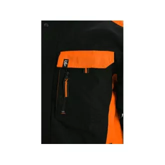 Bluză CXS SIRIUS BRIGHTON, negru-portocaliu, mărimea 60