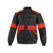 Bluză CXS LUXY EDA, bărbați, negru-portocaliu, mărimea 46