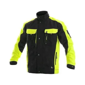 Bluza CXS SIRIUS BRIGHTON, iarna, barbati, negru-galben, marimea 60-62