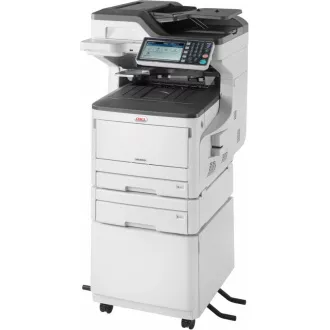 Oki MC853dnct A3 23 ppm ProQ2400DPI, PCL / PS, USB, LAN (Imprimare / Scanare / Copiere / Fax), HDD de 250 GB