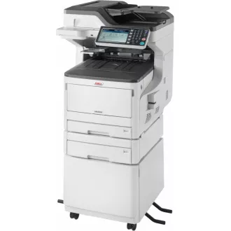 Oki MC853dnct A3 23 ppm ProQ2400DPI, PCL / PS, USB, LAN (Imprimare / Scanare / Copiere / Fax), HDD de 250 GB