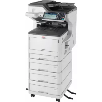 Oki MC853dnv A3 23 ppm ProQ2400DPI, PCL / PS, USB, LAN (Imprimare / Scanare / Copiere / Fax), HDD de 250 GB