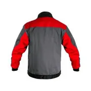 Bluza CXS PHOENIX PERSEUS, gri-rosu, marimea 58
