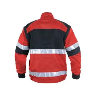 Bluză CXS LUXY BRIGHT, bărbați, roșu-negru, mărimea 62