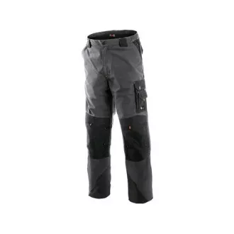 Pantaloni cu talie CXS SIRIUS NIKOLAS, barbati, gri-portocaliu, marimea 50