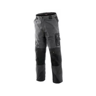 Pantaloni cu talie CXS SIRIUS NIKOLAS, barbati, gri-portocaliu, marimea 62