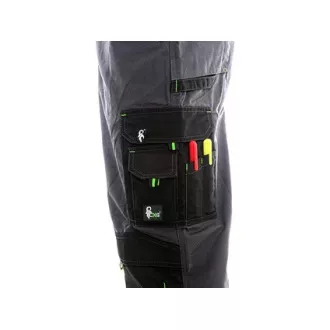 Pantaloni cu talie CXS SIRIUS NIKOLAS, barbati, gri-verde, marimea 44