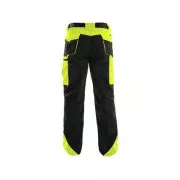 Pantaloni cu talie CXS SIRIUS BRIGHTON, negru-galben, marimea 52