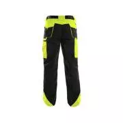 Pantaloni cu talie CXS SIRIUS BRIGHTON, negru-galben, marimea 54