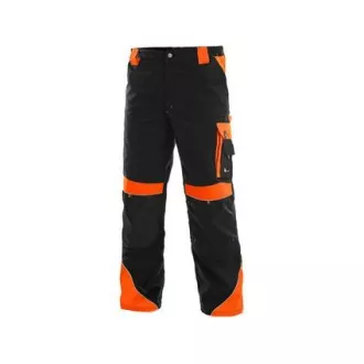 Pantaloni cu talie CXS SIRIUS BRIGHTON, negru-portocaliu, marimea 56 Pantaloni cu talie CXS SIRIUS BRIGHTON, negru-portocaliu, marimea 56