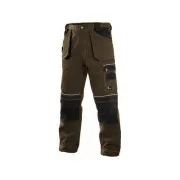 Pantaloni cu talie CXS ORION TEODOR, barbati, maro-negru, marimea 54