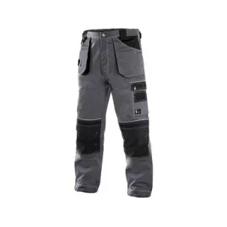 Pantaloni cu talie CXS ORION TEODOR, barbati, gri-negru, marimea 50