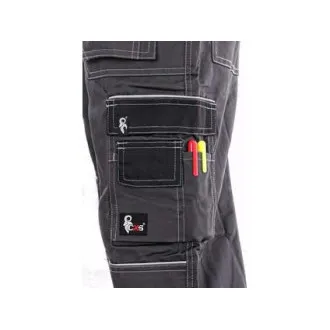 Pantaloni cu talie CXS ORION TEODOR, barbati, gri-negru, marimea 54 Pantaloni cu talie CXS ORION TEODOR, barbati, gri-negru, marimea 54