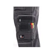 Pantaloni cu talie CXS ORION TEODOR, barbati, gri-negru, marimea 66