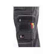 Pantaloni cu talie CXS ORION TEODOR, barbati, gri-negru, marimea 68