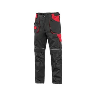 Pantaloni in talie CXS ORION TEODOR, barbati, negru-rosu, marimea 52 Pantaloni in talie CXS ORION TEODOR, barbati, negru-rosu, marimea 52