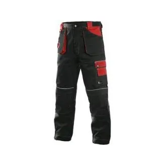Pantaloni in talie CXS ORION TEODOR, barbati, negru-rosu, marimea 62 Pantaloni in talie CXS ORION TEODOR, barbati, negru-rosu, marimea 62