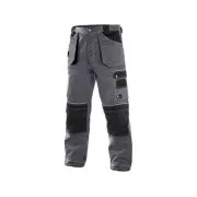 Pantaloni talie CXS ORION TEODOR, iarna, barbati, gri-negru, marimea 52-54