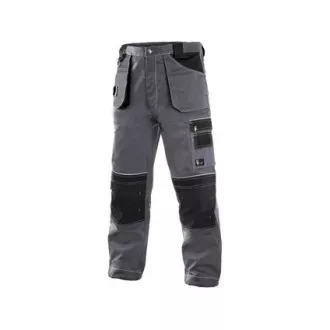 Pantaloni talie CXS ORION TEODOR, iarna, barbati, gri-negru, marimea 52-54