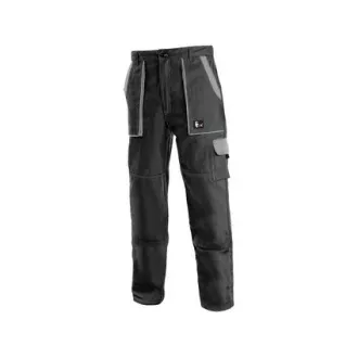 Pantaloni cu talie CXS LUXY JOSEF, barbati, negru-gri, marimea 60
