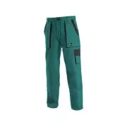 Pantaloni talie CXS LUXY ELENA, dama, verde-negru, marimea 46