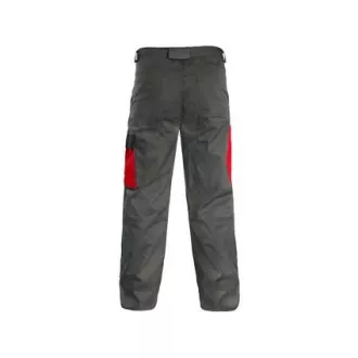 Pantaloni CXS PHOENIX CEFEUS, gri-rosu, marimea 46