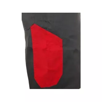 Pantaloni CXS PHOENIX CEFEUS, gri-rosu, marimea 48