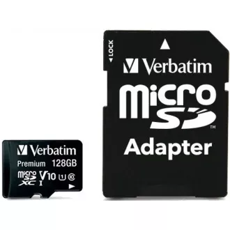VERBATIM Premium U1 Micro SecureDigital SDXC 128GB